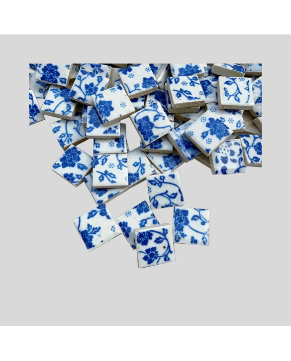 Petits carreaux de faïence -  (Vendus au colis de 0,5m2)